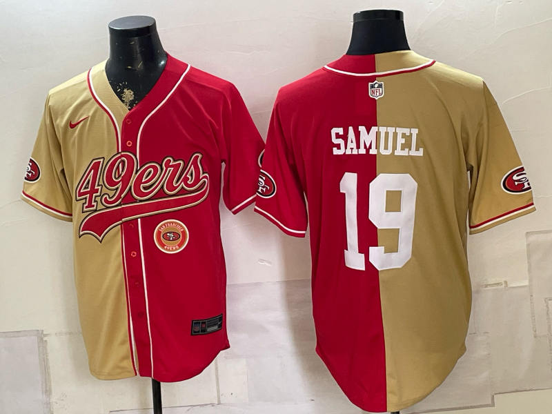 Men 2026 San Francisco 49ers #19 Samuel red Nike Limited NFL Jersey 0811003